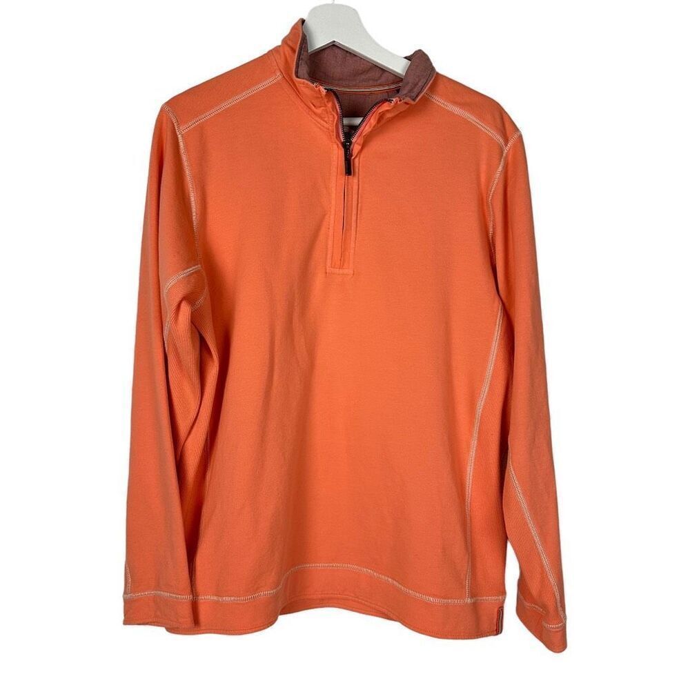 Tommy Bahama Men's Tobago Bay Half Zip Sweater size Medium